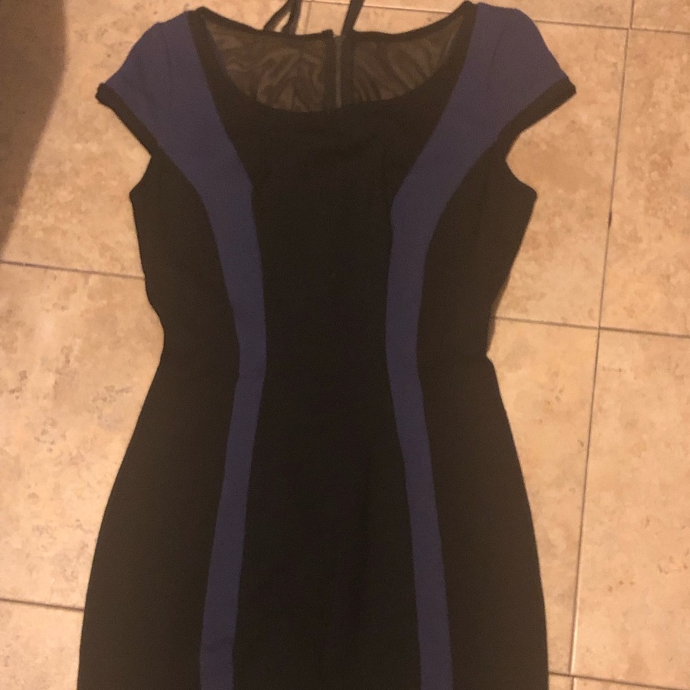 Black/blue Guess dress - Picture 1 of 4